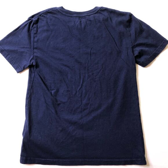 Polo Ralph Lauren navy blue v neck tee shirt size Small or 8 - Picture 6 of 6